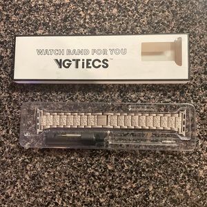 YGTiECS 38mm/40mm stainless steel watchband adjustable